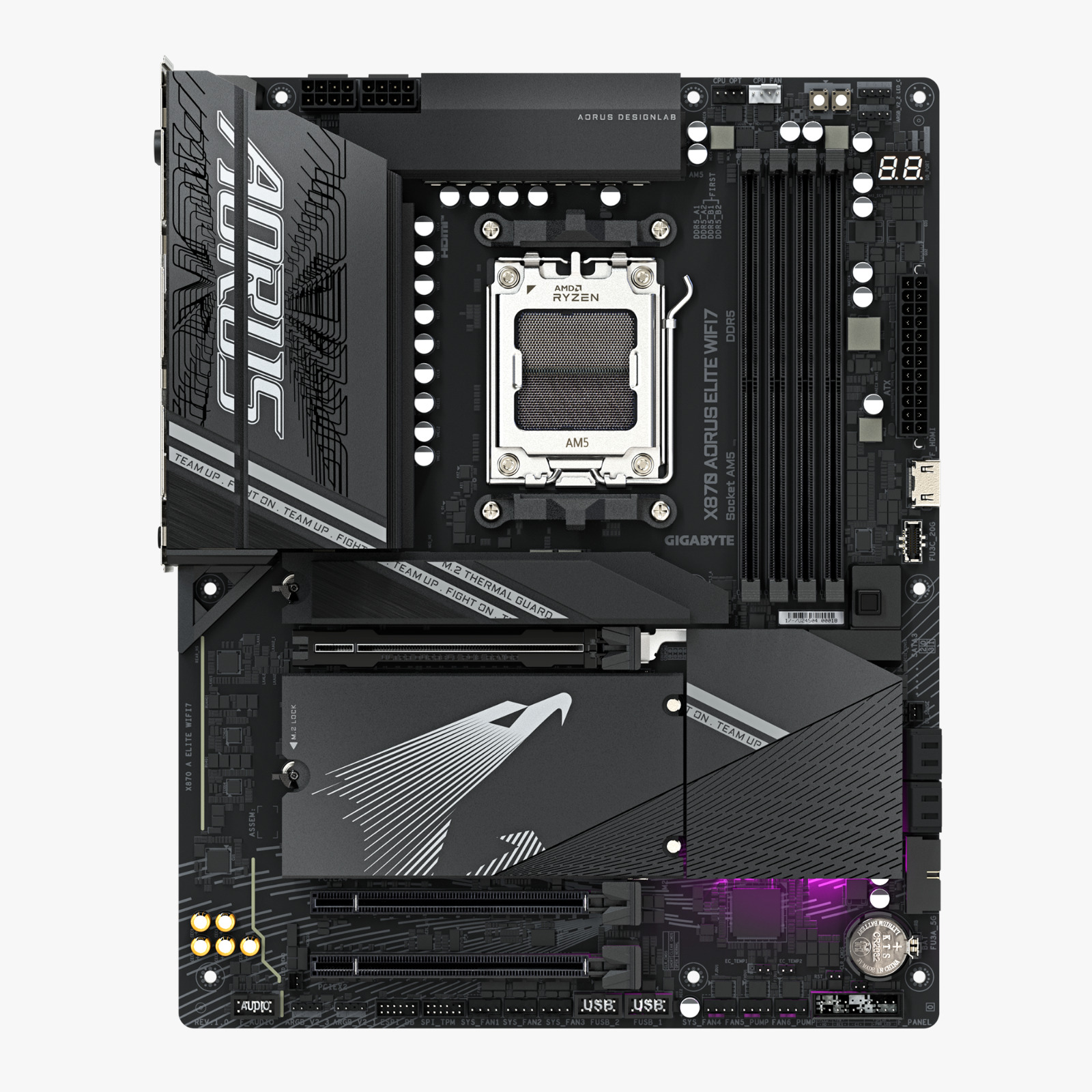 CM AMD GIGABYTE X870 AORUS ELITE WIFI7 BLACK DDR5